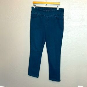 Gloria Vanderbilt Indigo Amanda Pull On